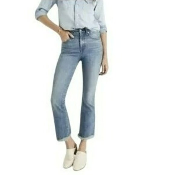 Madewell Cali Demi-Boot Jeans Womens 24 Raw Hem - Picture 13 of 13